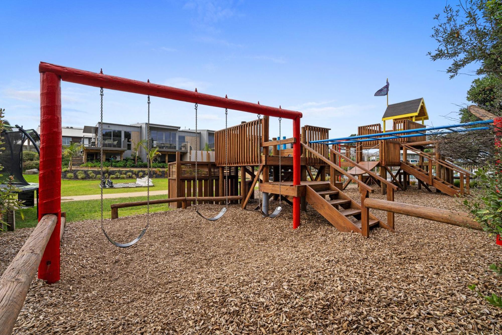 Tasman Holiday Parks - Papamoa Beach Exterior photo Playground at the Village Green