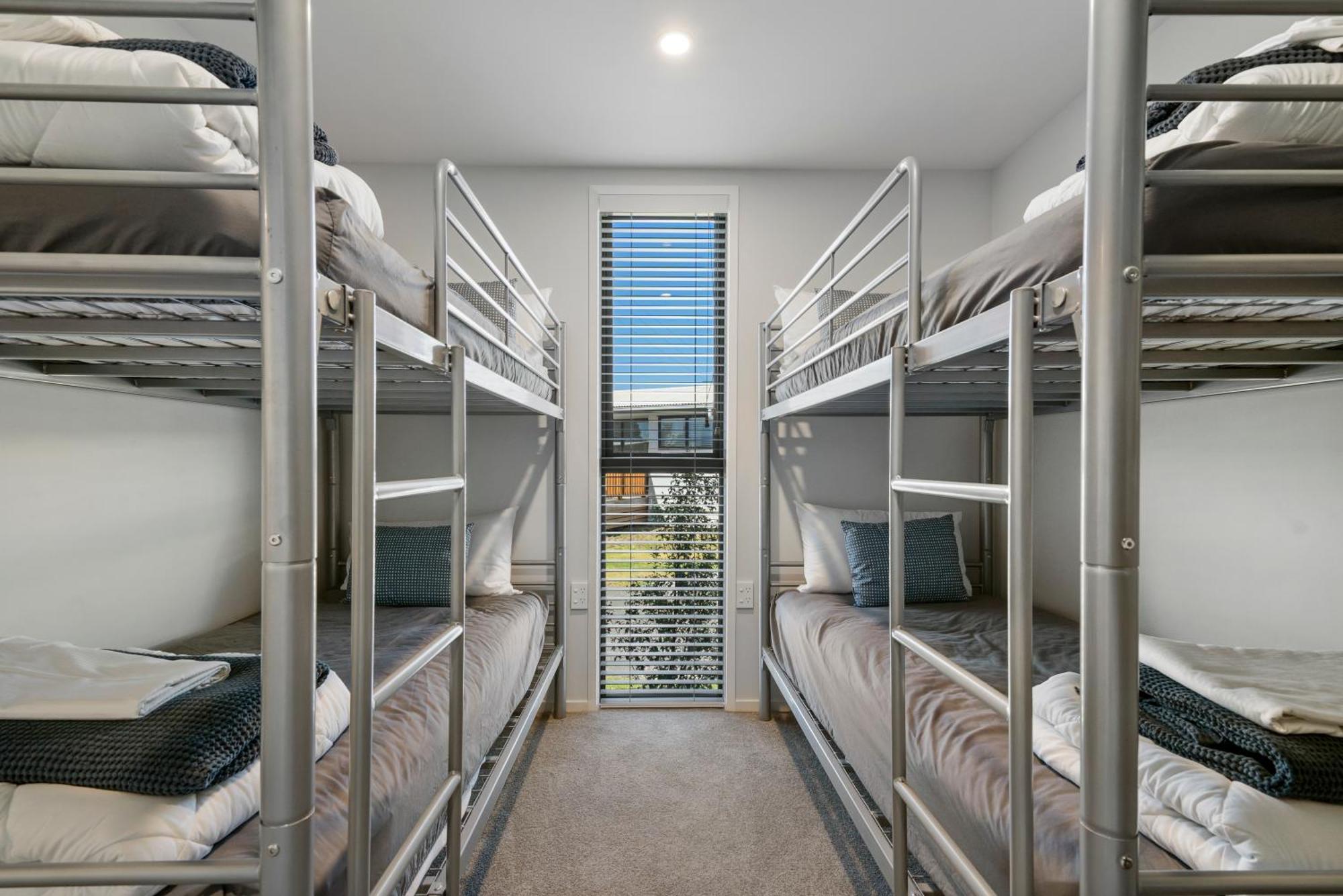 Tasman Holiday Parks - Papamoa Beach Exterior photo Bunk beds in a hostel